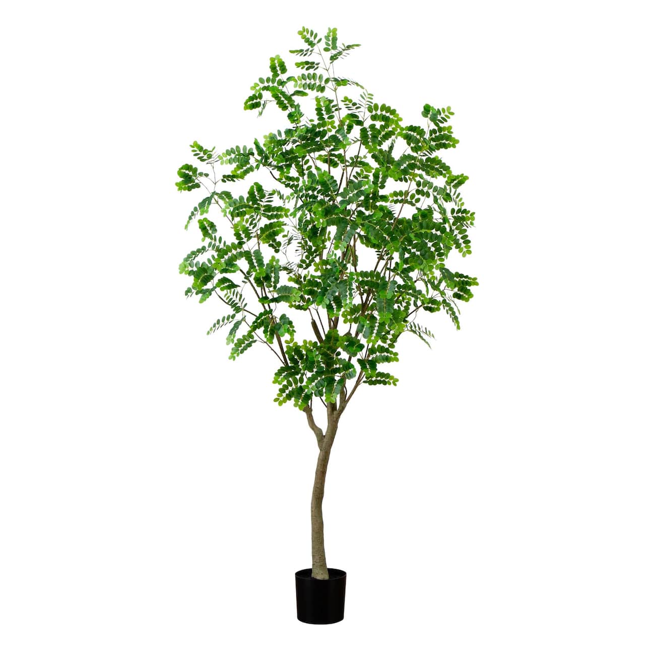 7ft. Potted Green Artificial Greco Citrus Tree with Real Touch Leaves